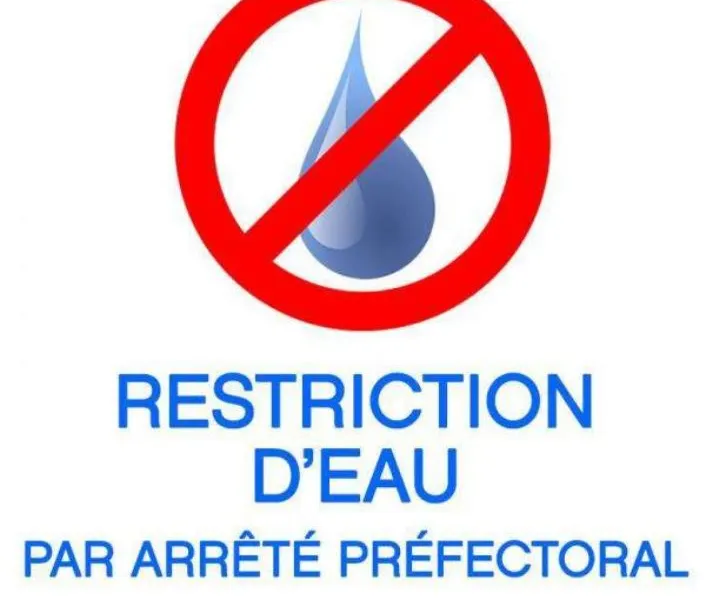 Restrictions d'eau